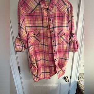 Matchstick women’s flannel. Never worn. Size xl